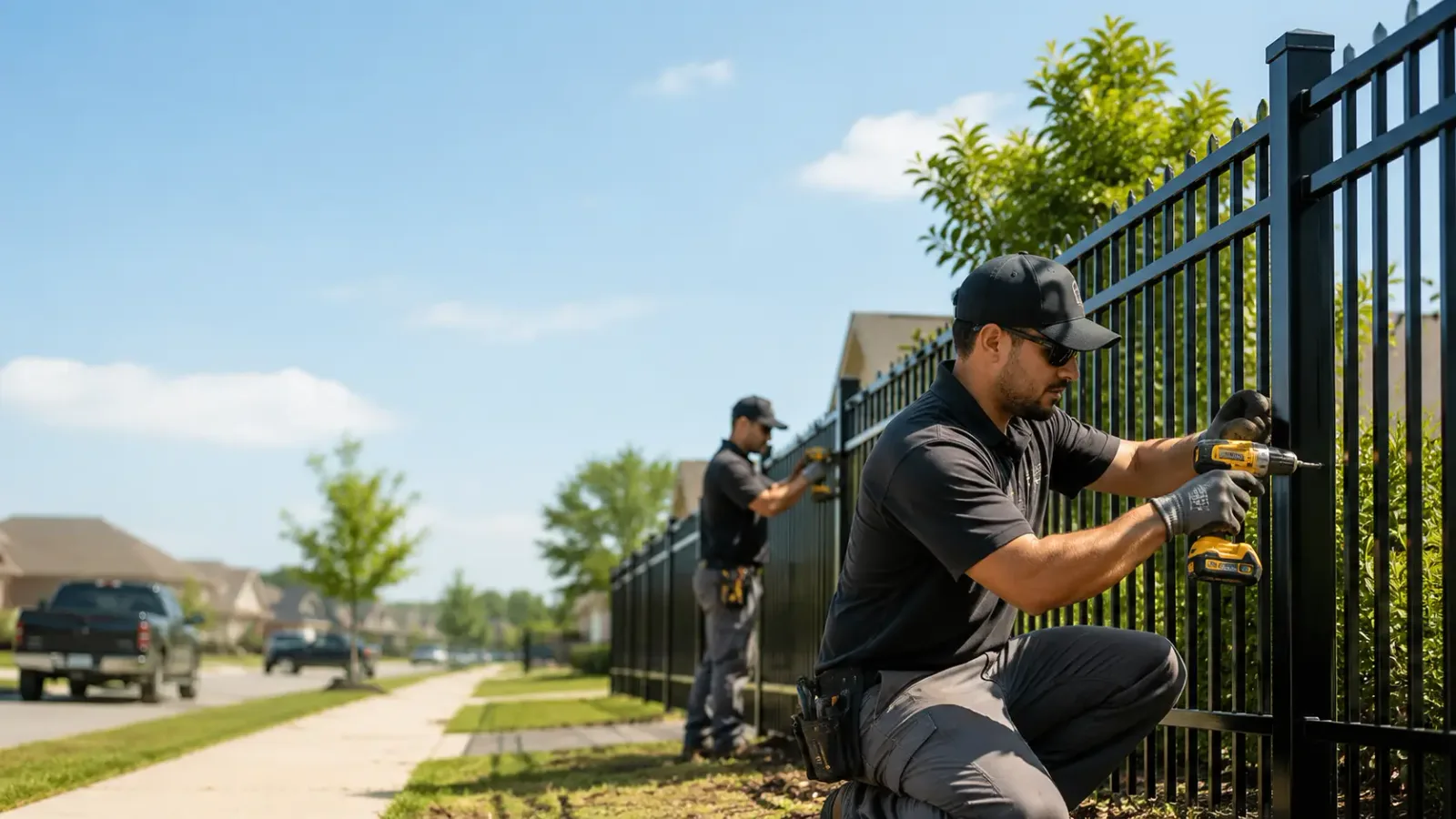 Metal Fence Installation in Muldoon, TX